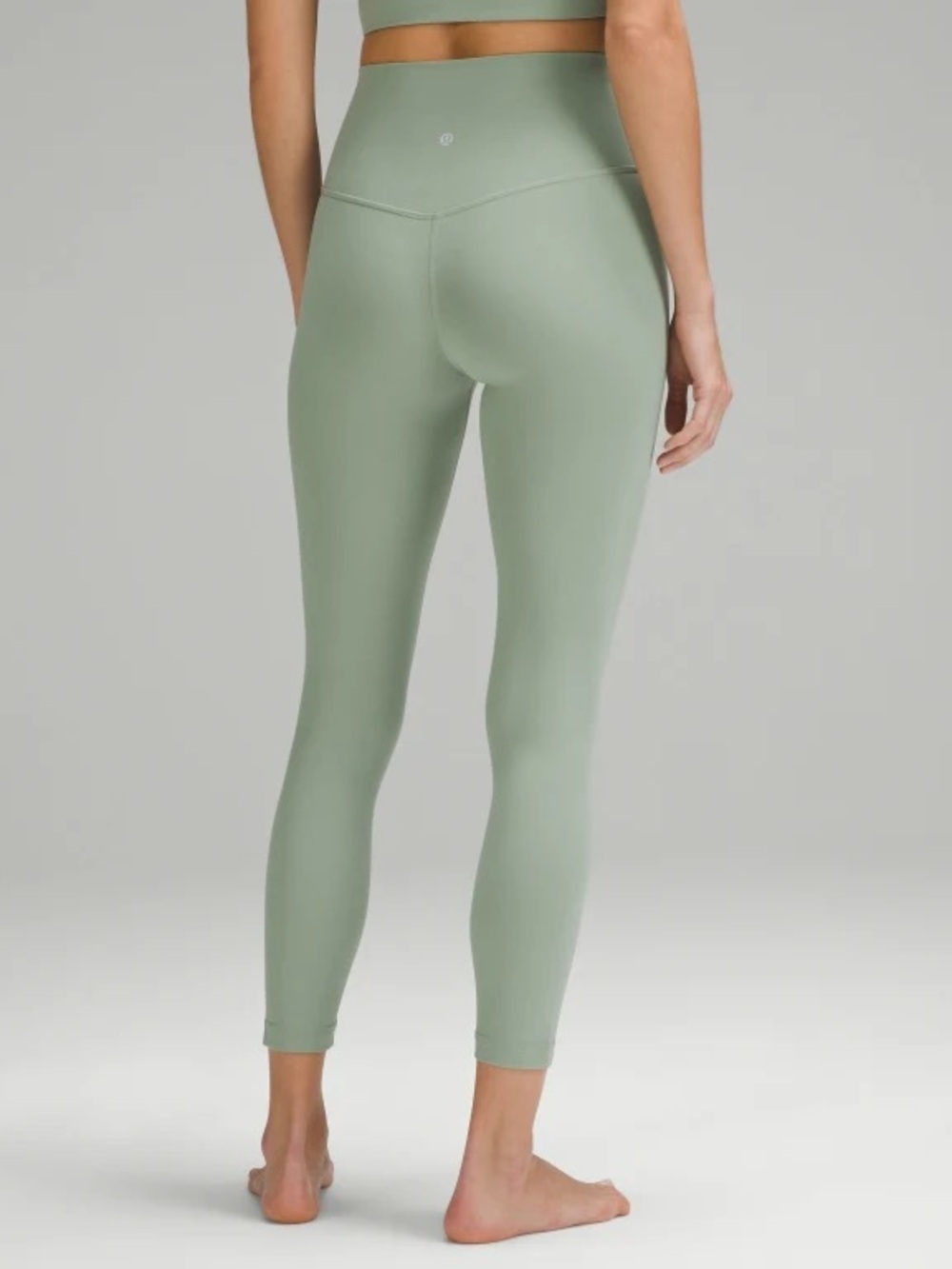 Lululemon High-Rise Sage Teal Green  Leggings